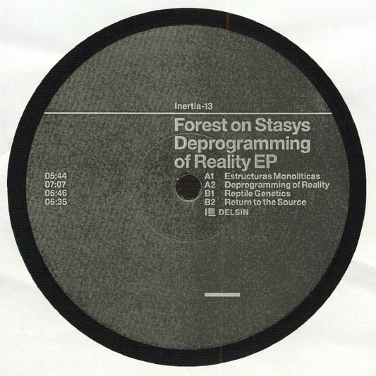 Forest On Stasys – Deprogramming Of Reality EP (12", Delsin, 2026) Front Cover