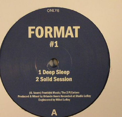 Format – #1 (12", Only One Music, 2015) Front Cover