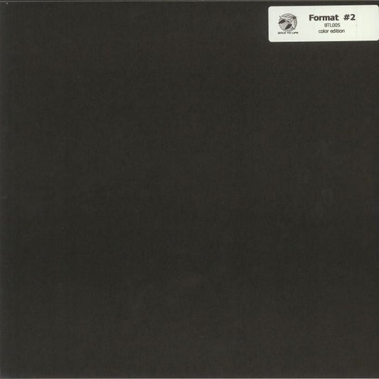 Format – #2 (12", Translucent Blue, Back To Life, 2020) Front Cover