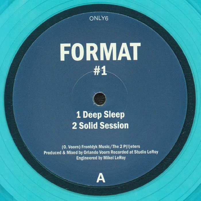 Format – #1 (12", Turquoise Transparent, Only One Music, 2026) Front Cover