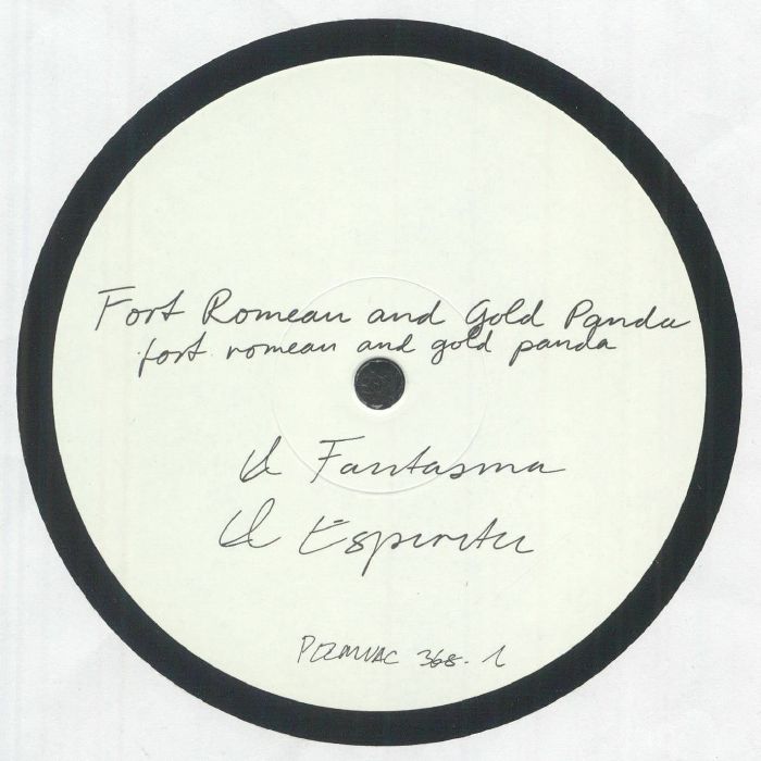 Fort Romeau And Gold Panda – El Fantasma / El Espíritu (12", Permanent Vacation, 2026) Front Cover