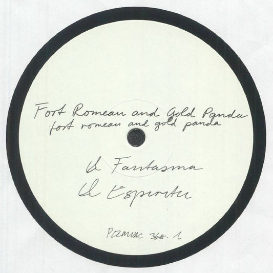 Fort Romeau And Gold Panda – El Fantasma / El Espíritu (12", Permanent Vacation, 2026) Front Cover