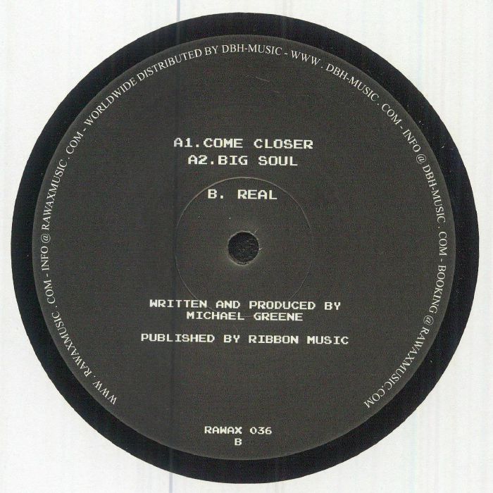 Fort Romeau – Come Closer EP (12", Rawax, 2026) Back Cover