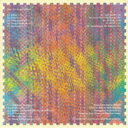 Four Tet – Sixteen Oceans (2xLP, Text Records, 2021) back cover