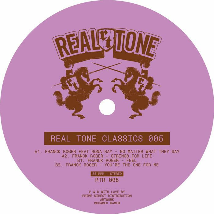 Franck Roger – Real Tone Classics Vol 5 (12", Real Tone Records, 2026) Front Cover