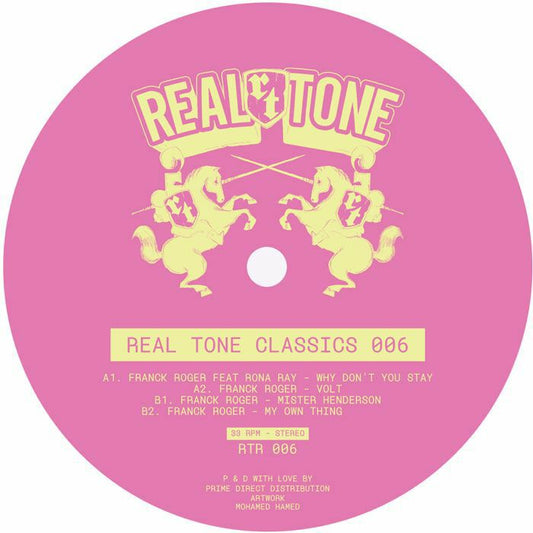 Franck Roger – Real Tone Classics Vol 6 (12", Real Tone, 2026) Front Cover