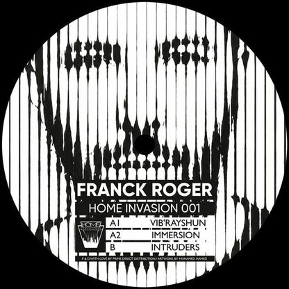Franck Roger – Vib'Rayshun EP (12", Home Invasion, 2026) Front Cover