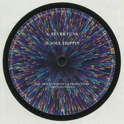 Franco Cinelli – Fever Funk EP (12", RAWAX, 2021) Back Cover
