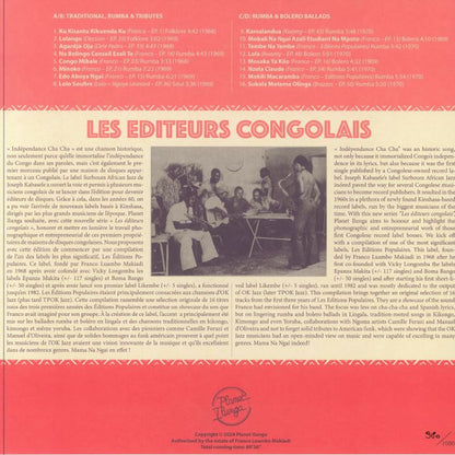Franco & O.K. Jazz – Franco Luambo Makiadi Presents Les Editions Populaires (2xLP, Planet Ilunga, 2025) back cover