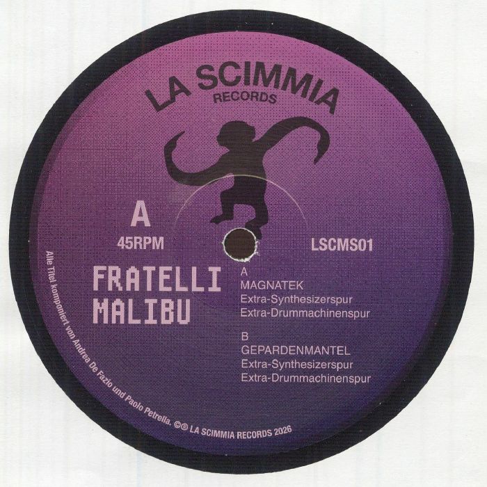 Fratelli Malibu – Magnatek / Gepardenmantel (12", La Scimmia Records, 2026) Front Cover