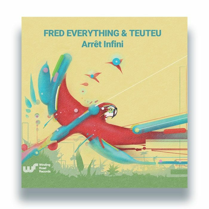 Fred Everything / Teuteu – Arret Infini (12", Winding Road, 2026) Front Cover