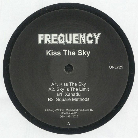 Frequency – Kiss The Sky (12", Only One Music, 2025) Front Cover