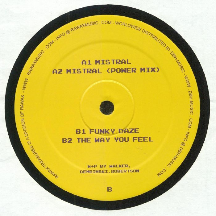 Fresh & Low – Fresh & Low EP (12", Rawax, 2024) Back Cover