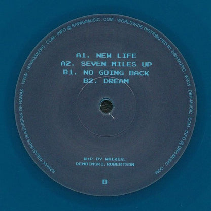 Fresh & Low – Little 'i' EP (12", Blue, Rawax, 2024) Back Cover