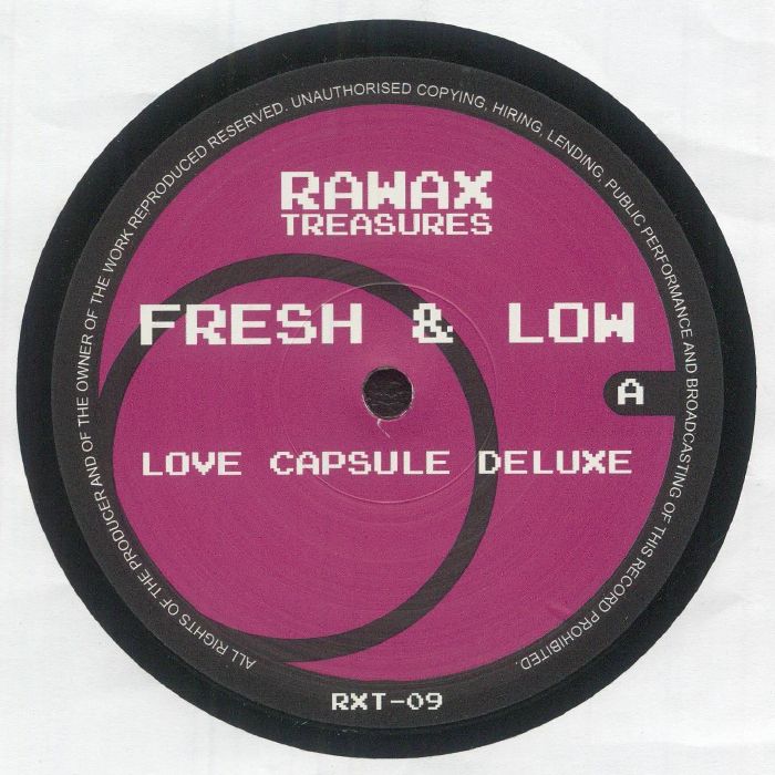 Fresh & Low – Love Capsule Deluxe (12", Purple, Rawax, 2026) Front Cover