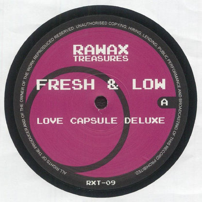 Fresh & Low – Love Capsule Deluxe (12", Purple, Rawax, 2026) Front Cover