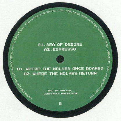 Fresh & Low – Open Space EP (12", Rawax, 2024) Back Cover