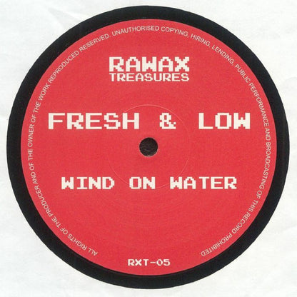Fresh & Low – Wind On Water (12", Red, Rawax, 2025) Front Cover