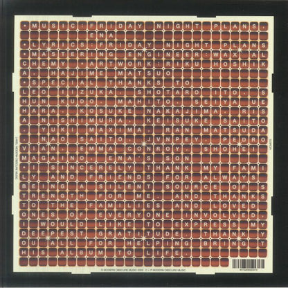Friday Night Plans – Blue Hour (LP, Modern Obscure, 2026) Back Cover