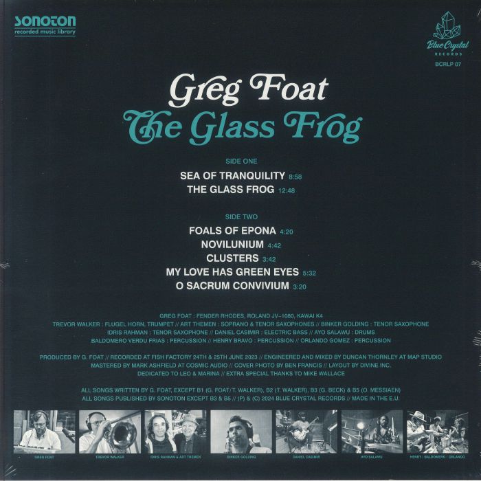 Greg Foat - The Glass Frog (LP)