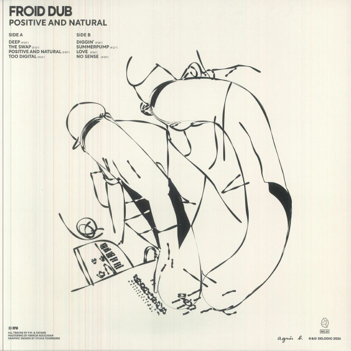 Froid Dub – Positive And Natural (LP, 180g, DELODIO, 2026) Back Cover