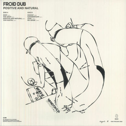 Froid Dub – Positive And Natural (LP, 180g, DELODIO, 2026) Back Cover