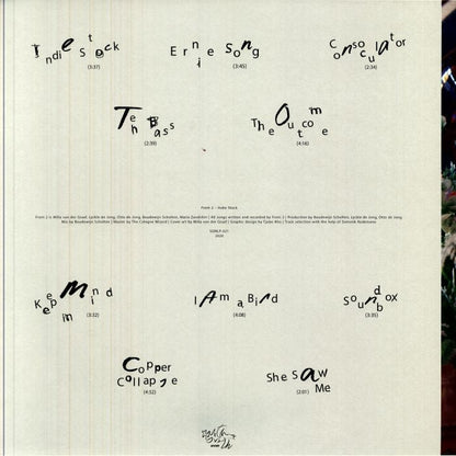 From 2 – Indie Stock (LP, South of North, 2026) Back Cover