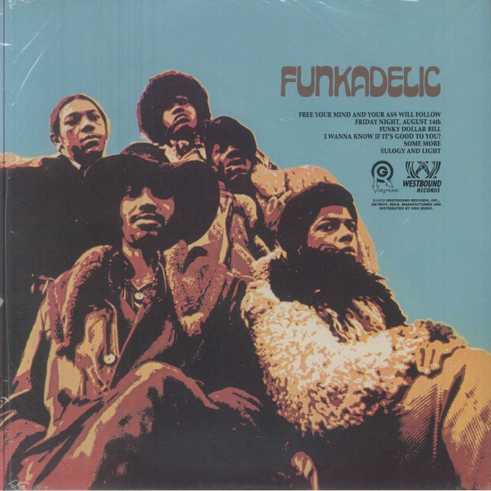 Funkadelic – Free Your Mind (LP, ORG Music, 2026) Back Cover