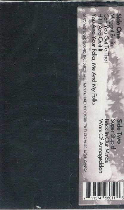 Funkadelic – Maggot Brain (Cassette, ORG Music, 2026) Back Cover