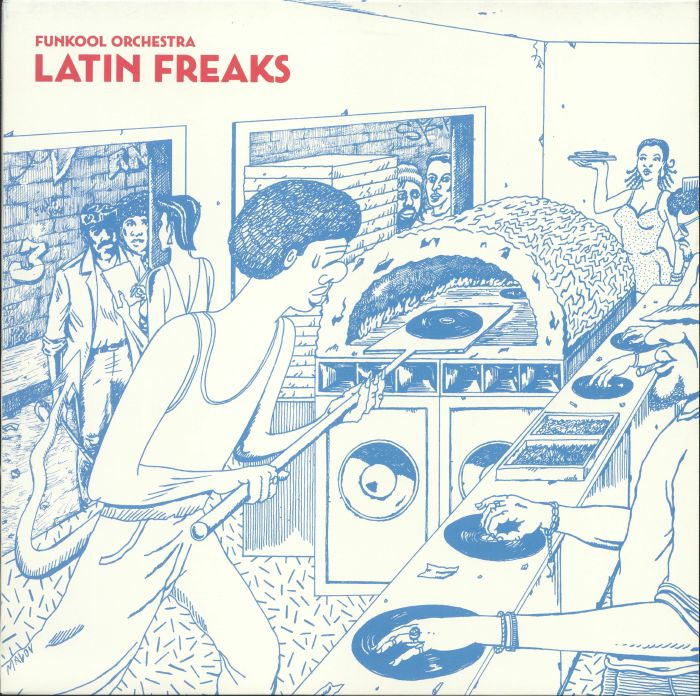 Funkool Orchestra – Latin Freaks (LP, Funkool Records, 2023) Front Cover