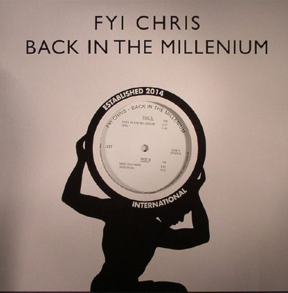 FYI Chris – Back In The Millenium (12", Rhythm Section International, 2015) Front Cover