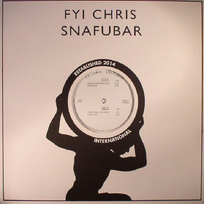 FYI Chris – Snafubar (12", Rhythm Section International, 2017) Front Cover