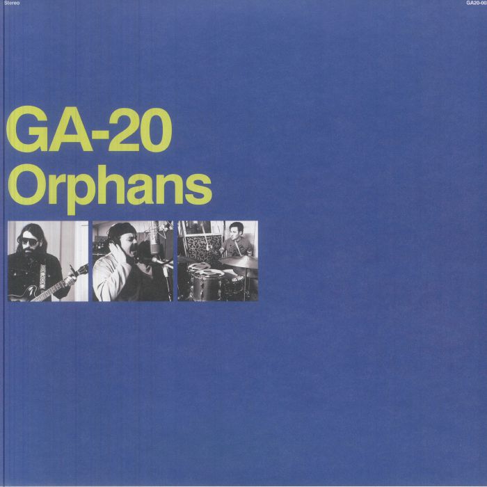 Ga 20 – Orphans (LP, Colemine, 2026) Front Cover