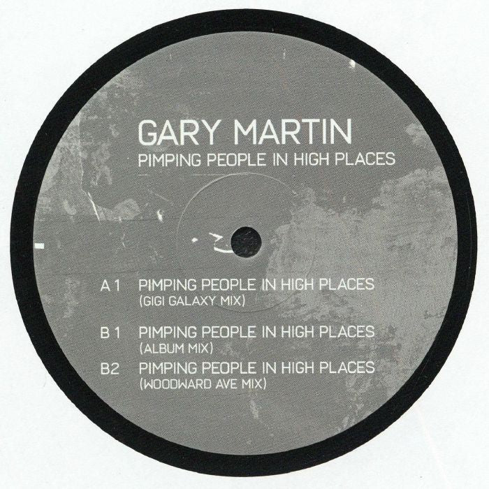 Gary Martin – Pimping People In High Places (12", DET 313, 2026) Front Cover