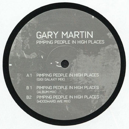 Gary Martin – Pimping People In High Places (12", DET 313, 2026) Front Cover