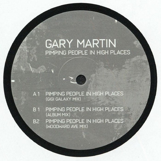 Gary Martin – Pimping People In High Places (12", DET 313, 2026) Front Cover