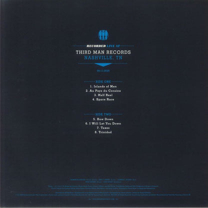Geese – Live At Third Man Records (LP, Third Man Records, 2026) Back Cover
