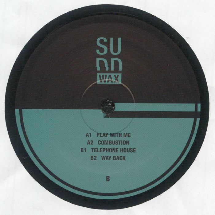 Gene Hunt – Cosmic Destiny (12", Sudd WAX, 2026) Back Cover