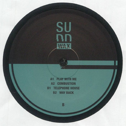 Gene Hunt – Cosmic Destiny (12", Sudd WAX, 2026) Back Cover