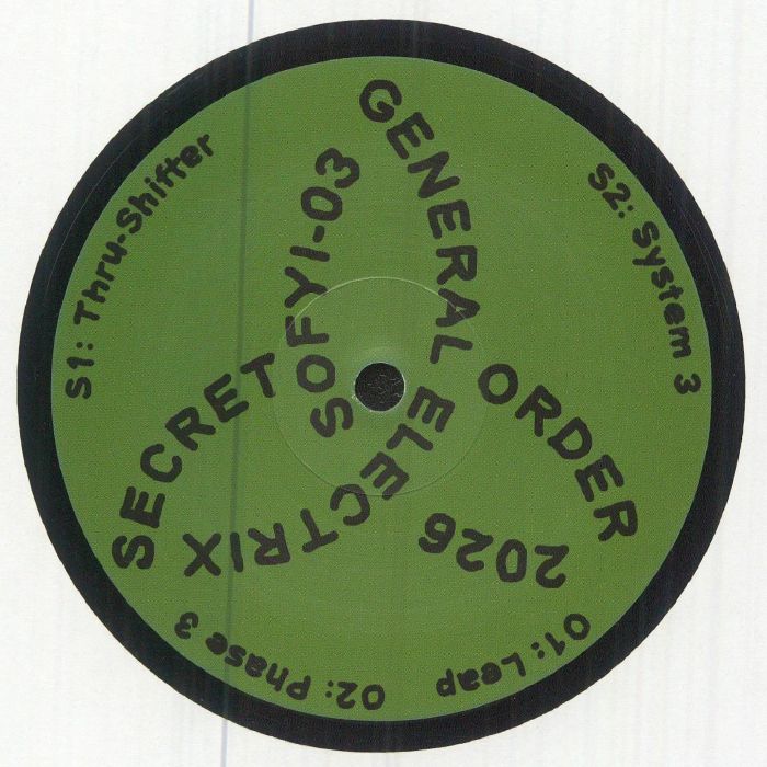 General Electrix – 3 (12", Secret Order, 2026) Front Cover
