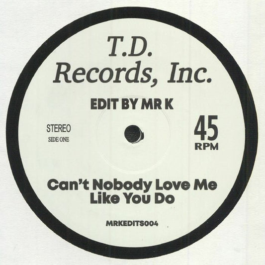 General Johnson / Second Image – Can't Nobody Love Me Like You Do / Can't Keep Holding On (12", T.D. Records, Inc., 2021) Front Cover