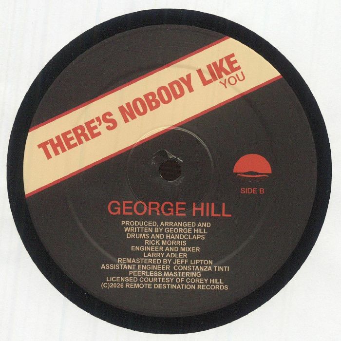 George Hill – Do It While It's Hot (Remix) (12", Remote Destination, 2026) Back Cover