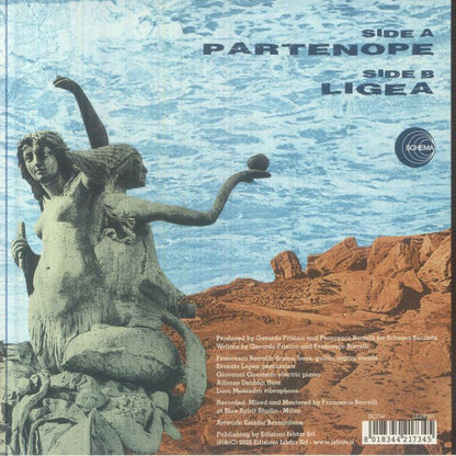 Gerardo Frisina Francesco Borrelli – Meridio (7", Schema, 2026) Back Cover