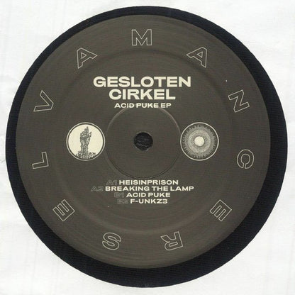 Gesloten Cirkel – Acid Puke EP (12", Selvamancer, 2025) Front Cover