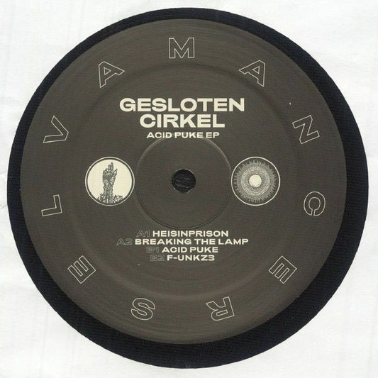 Gesloten Cirkel – Acid Puke EP (12", Selvamancer, 2025) front cover