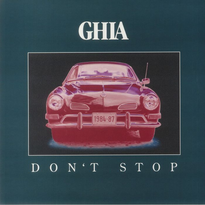 Ghia – Don't Stop (LP, The Outer Edge, 2023) Front Cover