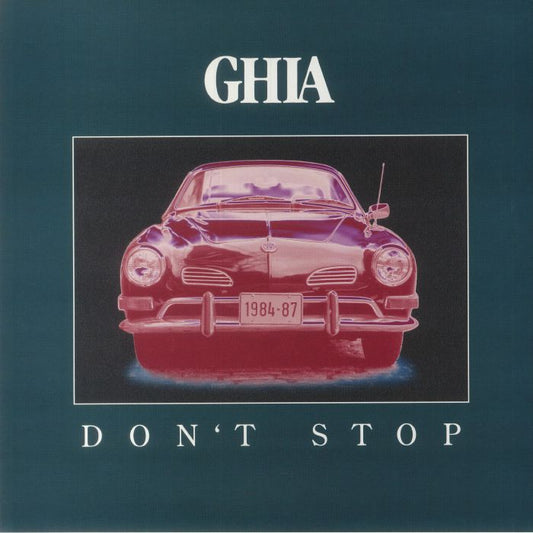 Ghia – Don't Stop (LP, The Outer Edge, 2023) Front Cover