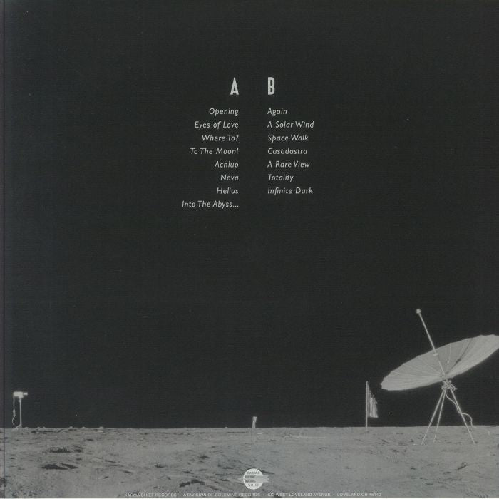Ghost Funk Orchestra – A Trip To The Moon (LP, Karma Chief, 2025) Back Cover