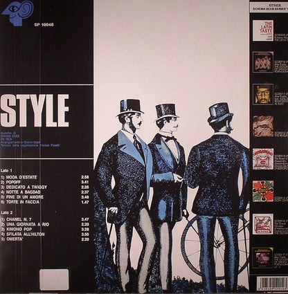 Gianni Oddi – Style (stereo) (2xLP, Schema, 2014) Back Cover