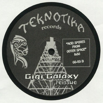 Gigi Galaxy – Reissue (12", Teknotika Records, 2020) Back Cover